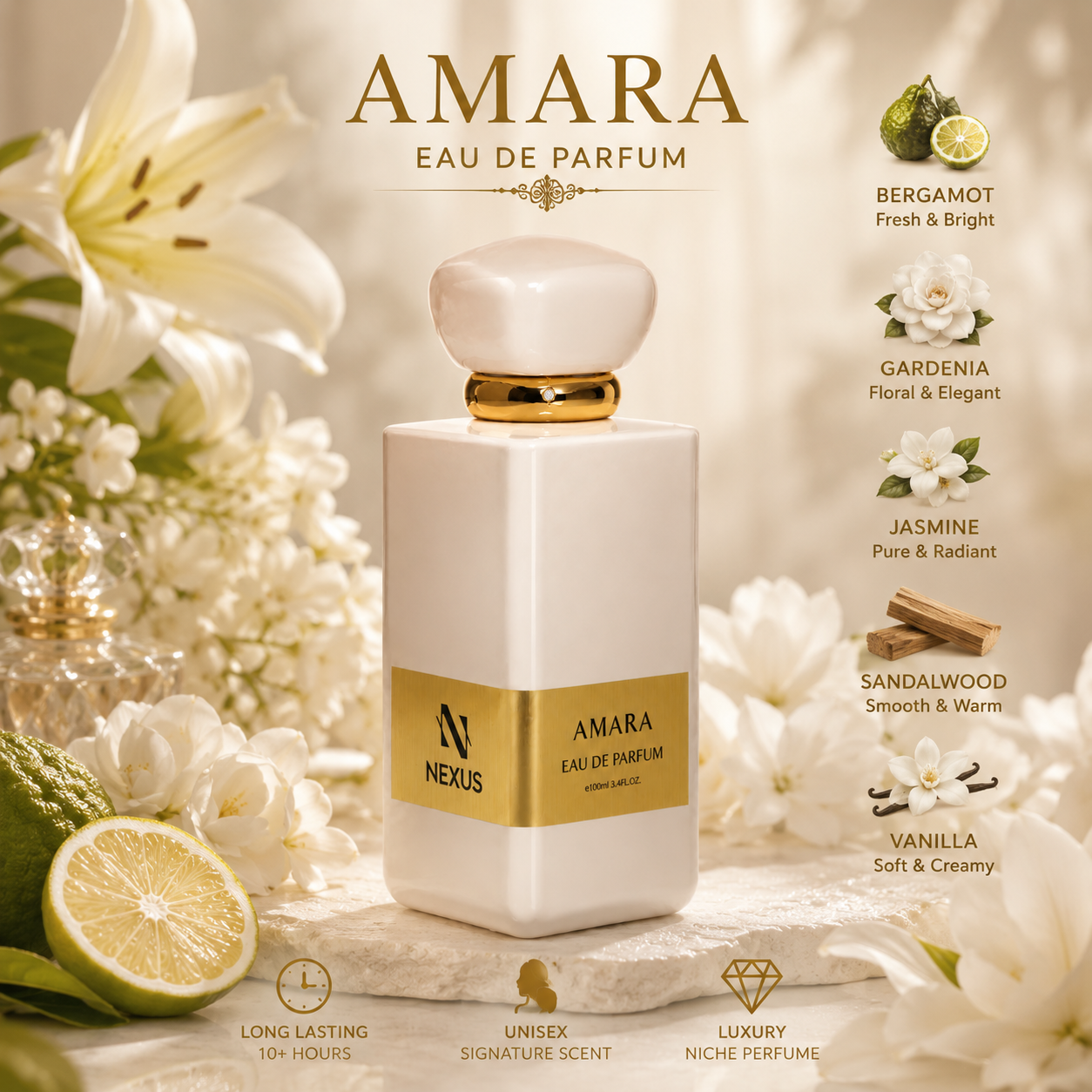 Amara Eau de Parfum 100ml For Women