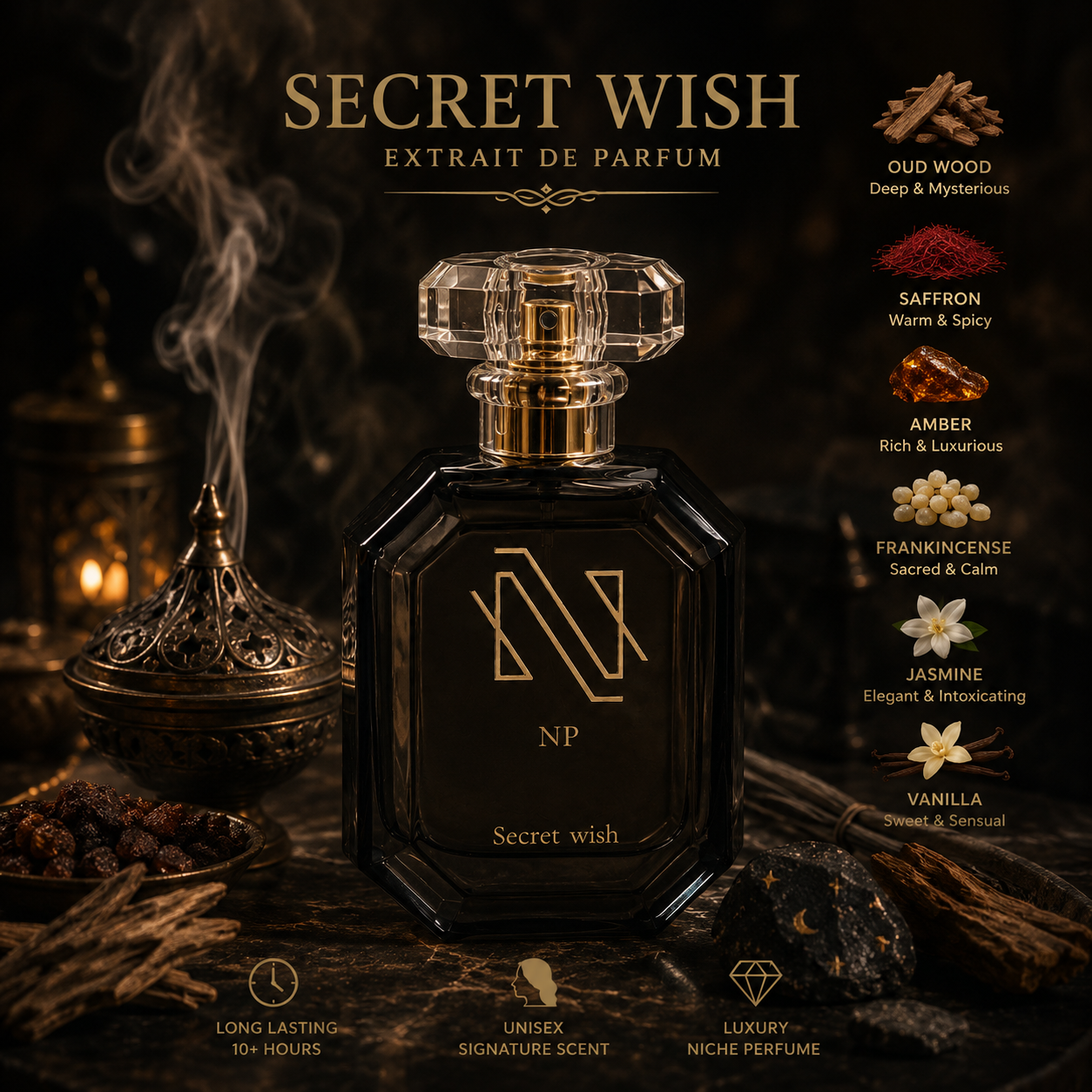 Secret Wish Eau de Parfum 100ml For Men