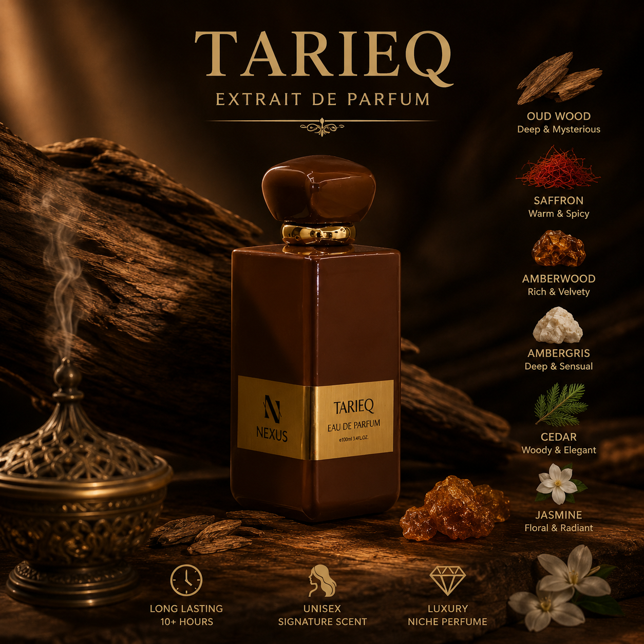 Tarieq Eau de Parfum 100ml For Men